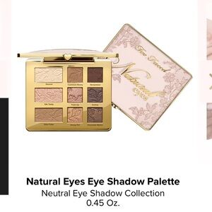 Too Faced Natural Eyes Eyeshadow Palette